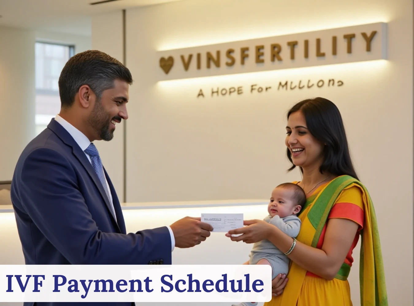 Payment Schedule For Guaranteed IVF in Delhi | IVF cost in delhi