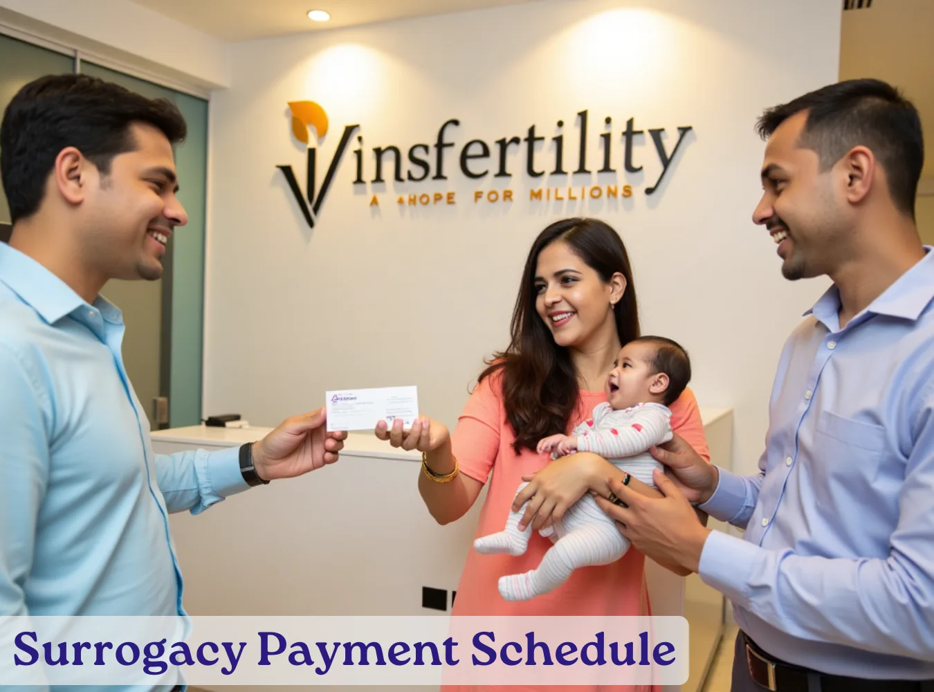 Payment Schedule For Guaranteed Surrogacy In Ranchi | Surrogacy Cost In Ranchi