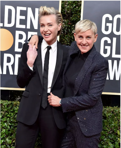 Ellen DeGeneres and Portia de Rossi